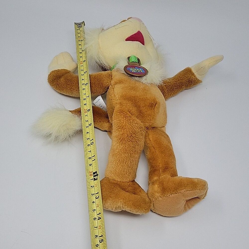 Vintage Fisher Price Plush The Puzzle Place Sizzle The Cat Plush 14” 1994 - Picture 5 of 10